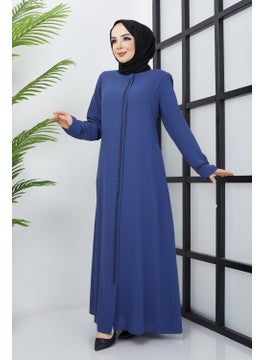 Plus Size Stonework Detailed Indigo Abaya10 - pzsku/Z526FA50D8FB856A9731EZ/45/_/1738059316/b84f438f-bd6a-4451-942f-e4387c23a904