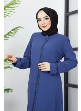 Plus Size Stonework Detailed Indigo Abaya10 - pzsku/Z526FA50D8FB856A9731EZ/45/_/1738059318/feb9eac7-d85b-4595-9218-c272c1aba329