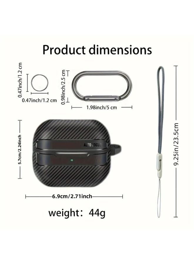 Clear Protective Case Cover For Galaxy Buds 3 Buds 3 Pro With Lanyard And Cleaning Kit - Image 3