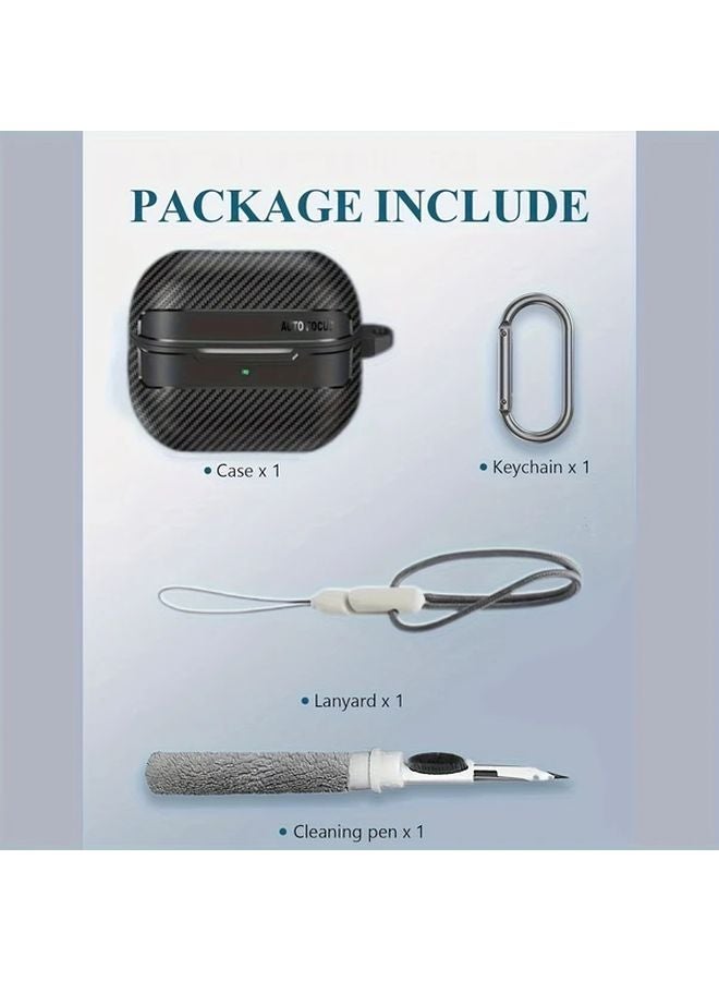 Clear Protective Case Cover For Galaxy Buds 3 Buds 3 Pro With Lanyard And Cleaning Kit - Image 5