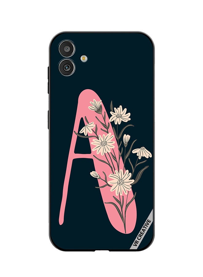 VR CREATIVE Protective Case Cover For Samsung Galaxy M13 5G Alphabet A Design Multicolour - Image 1