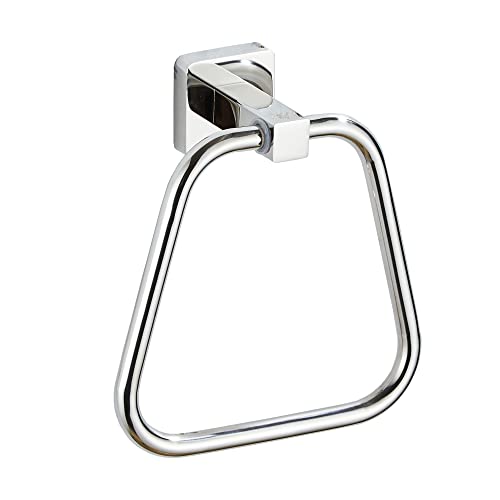 bluebyrne Chrome Towel Ring for Bathroom Kitchen Bath Towel Holder Hangers Wall Mount Heavy Duty Stainless Steel - Image 1
