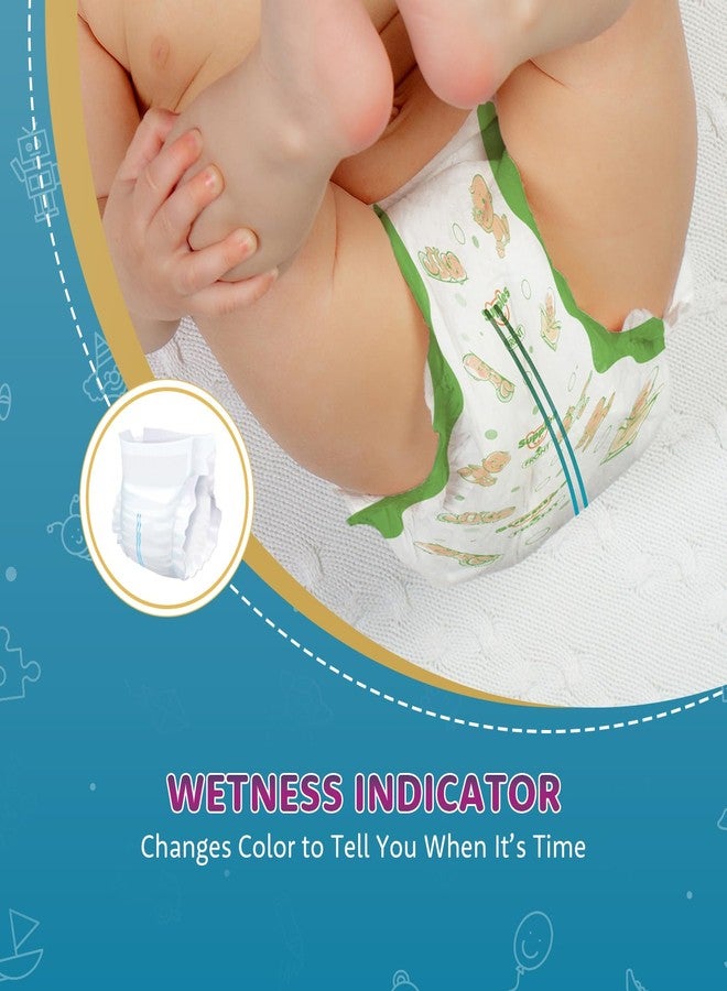 Supples Amazon Brand - Supples Premium Newborn Taped Diapers | Derma Tested, Extra Soft, High Absorbency with Wetness Indicator & Umbilical Cut Design, 12 Hrs Absorption | NB/XS | Up to 5 kg | 36 Count - Image 5