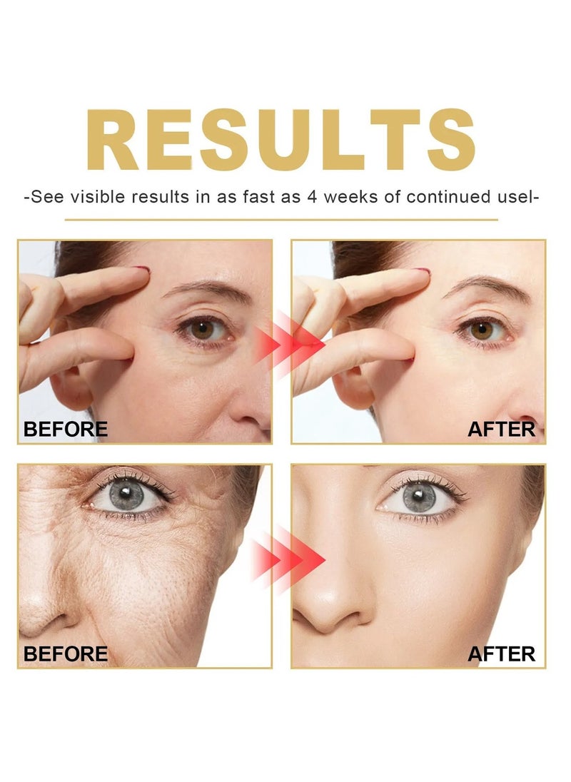 EELHOE - Golden Age Refining Serum, Face Serum With Pomegranate Extract And Hyaluronic Acid, Effective Moisturizing Wrinkle Remover Serum For Skin Tightening, Firming, Pore Refining, Removing Dark Spot - Image 1