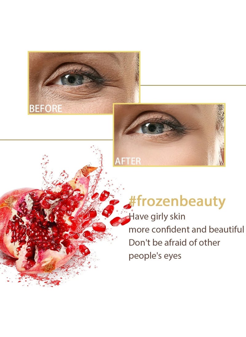EELHOE - Golden Age Refining Serum, Face Serum With Pomegranate Extract And Hyaluronic Acid, Effective Moisturizing Wrinkle Remover Serum For Skin Tightening, Firming, Pore Refining, Removing Dark Spot - Image 1