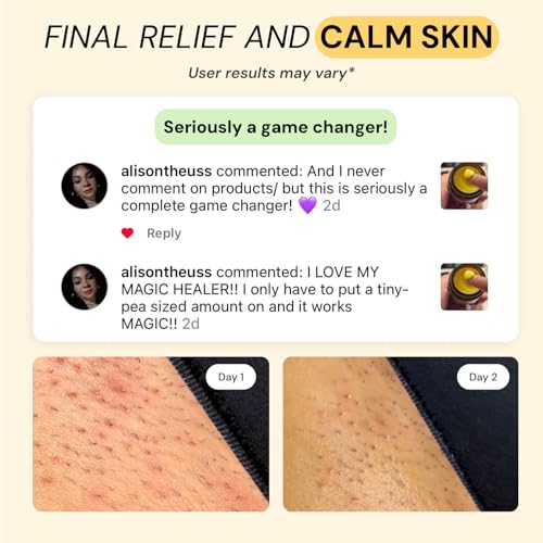 MyMagicHealer ماي ماجيك هيلر - رعاية التهاب الزعتر وشجرة الشاي | الشعر الناشئ، نتوءات الحلاقة، حب الشباب الكيسي، البثور العمياء، كيس بارثولين، كيس بيلونيدال | علاج التهاب الجريبات الشعرية | رعاية الثقب مع مستخلص صفار البيض وشجرة الشاي 4 أونصات - Image 4