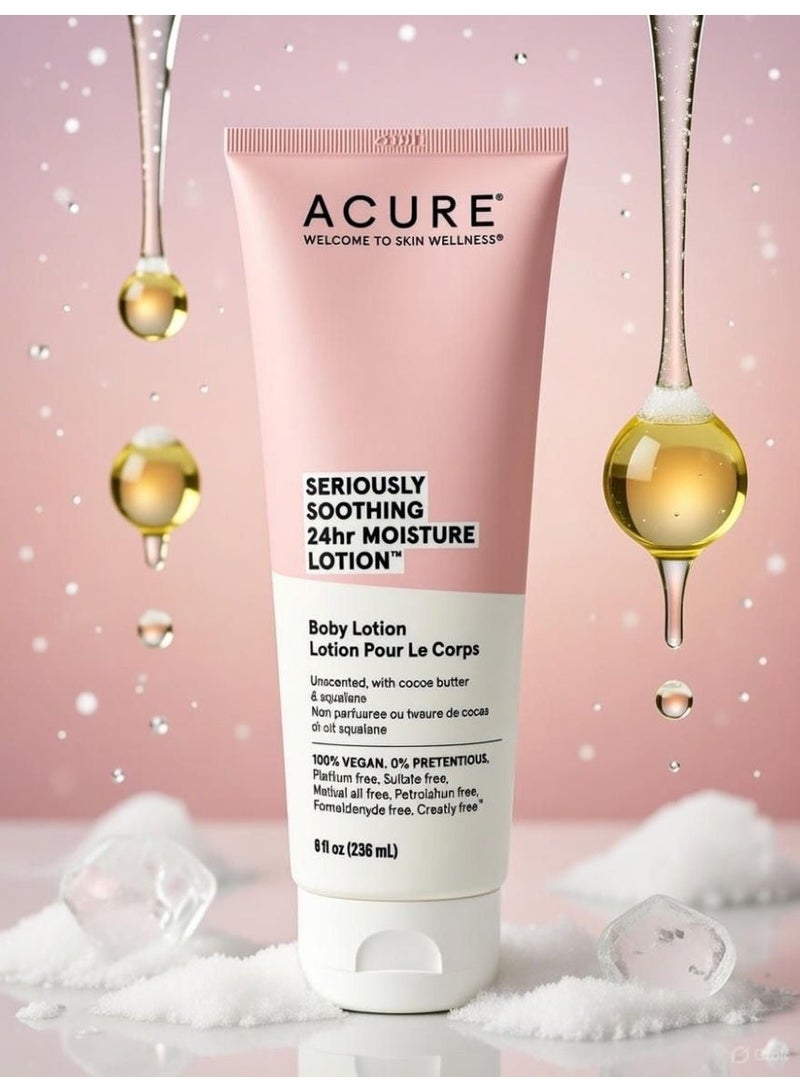 Acure Seriously Soothing 24Hr Moisture Lotion 236 ml - Image 2