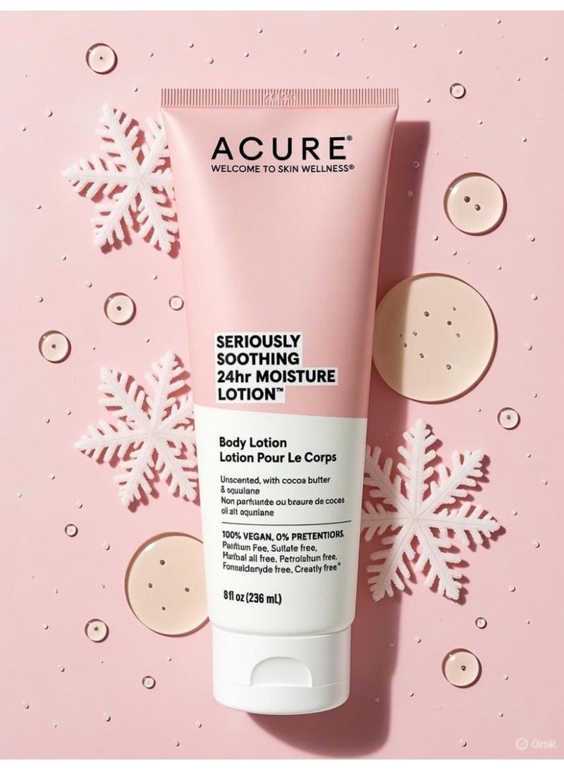 Acure Seriously Soothing 24Hr Moisture Lotion 236 ml - Image 5