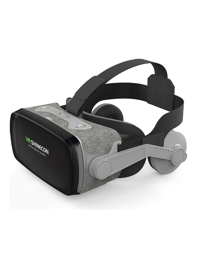 VR Eye Protected Virtual Reality Headset Grey/Black - Image 3