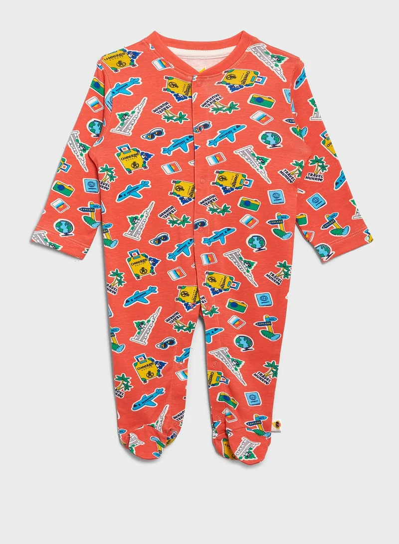 Cheekee Munkee Kids 3 Pack Essential Onesies