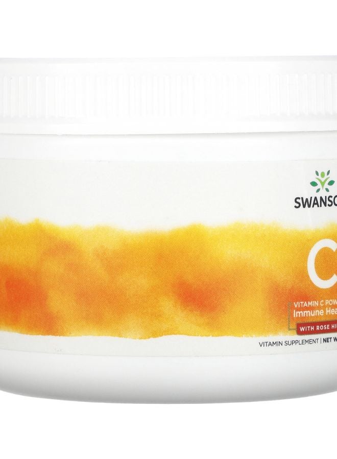 SWANSON Vitamin C Powder with Rose Hips 8.8 oz (250 g) - Image 2