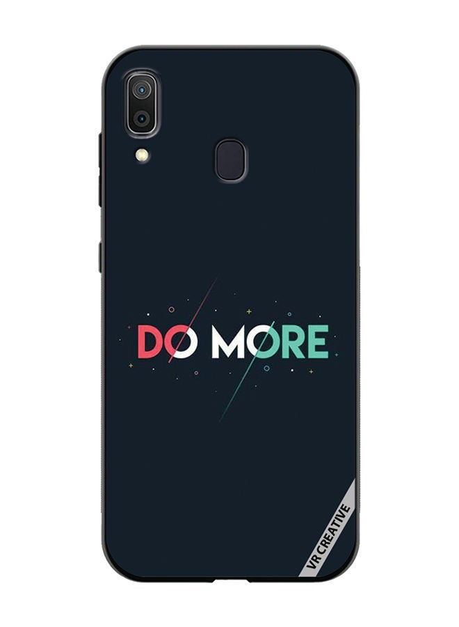 VR CREATIVE Protective Case Cover For Samsung Galaxy A30 Do More Design Multicolour - Image 1