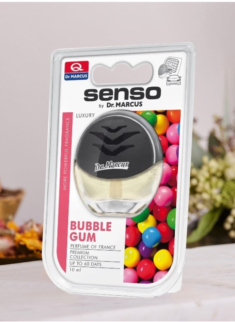 Generic - Dr MARCUS Senso Luxury Car Ac Vent Air Freshener Diffuser Quality Perfume Upto 60 Days 10ml Dr MARCUS Bubble Gum - Image 1