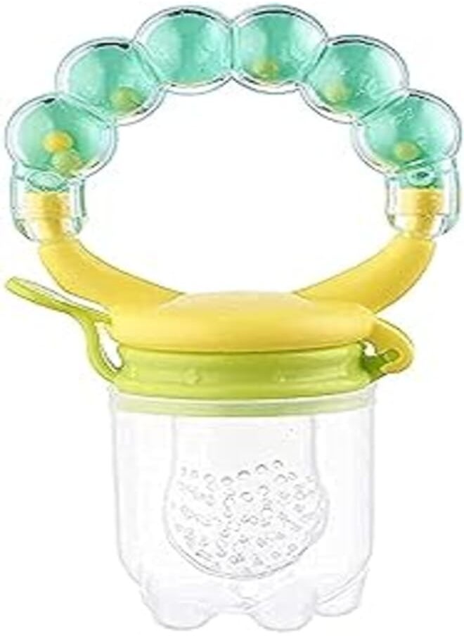 FISH Little Fish 2-in-1 Joyful Fruits and Vegetables Feeder and Rattle - Multi Color 