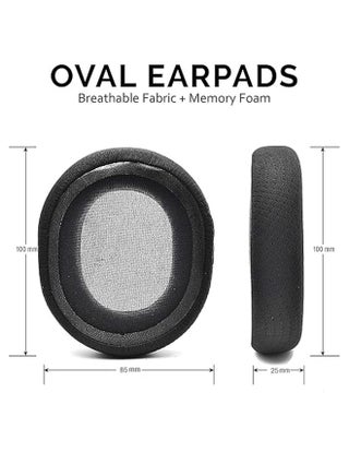 Replacement Ear Pad Headphones Ear Pad Compatible with SteelSeries Arctis 1/Arctis 3/Arctis 5/Arctis 7/Arctis 9 RGB Illuminated Gaming Headset  Black 1 pair - view 2