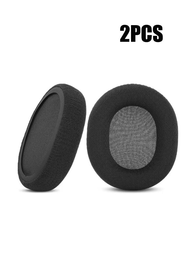 YJ Replacement Ear Pad Headphones Ear Pad Compatible with SteelSeries Arctis 1/Arctis 3/Arctis 5/Arctis 7/Arctis 9 RGB Illuminated Gaming Headset  Black 1 pair - Image 1