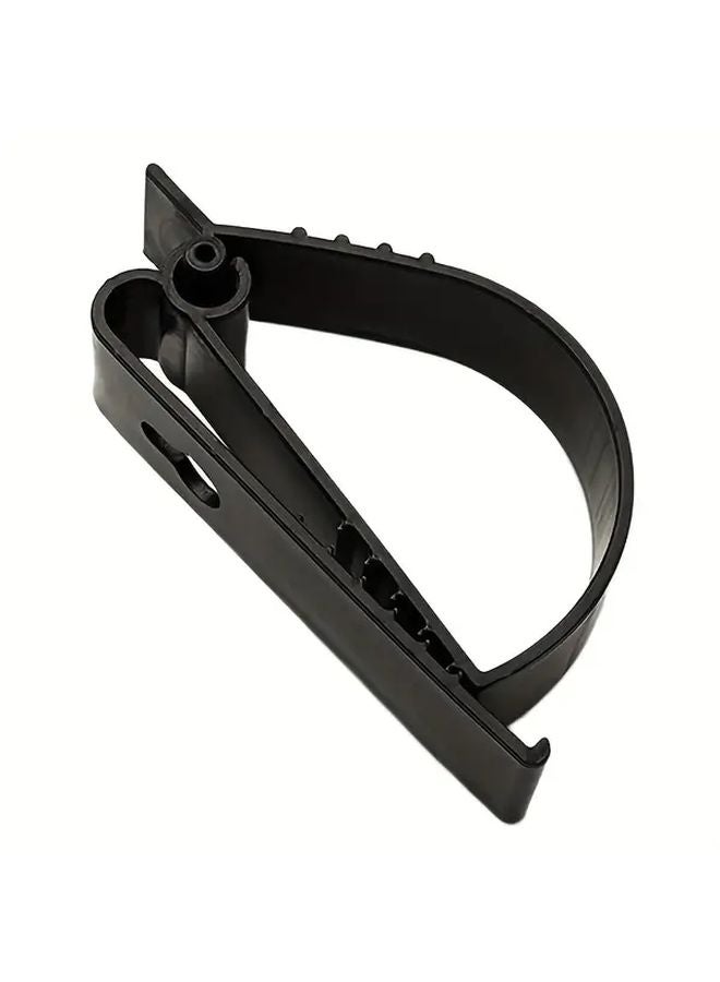 Black Multipurpose Safety Helmet Clip Earmuffs Keychain Labor Protection Grip - Image 1