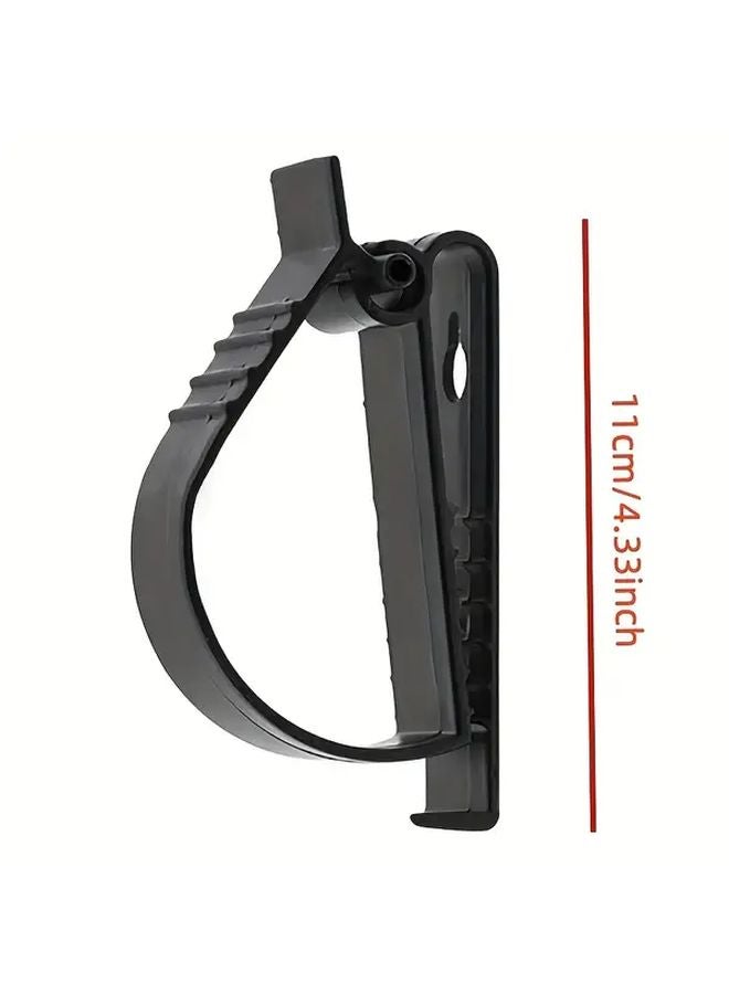 Black Multipurpose Safety Helmet Clip Earmuffs Keychain Labor Protection Grip - Image 3