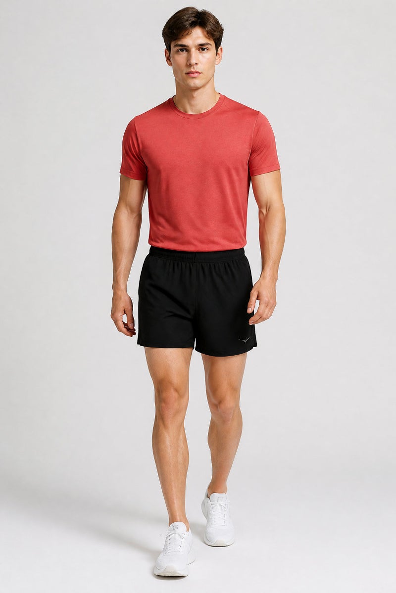 Hoka Men Sportswear Fit 7 Inseam Training Shorts, Black - Image 3
