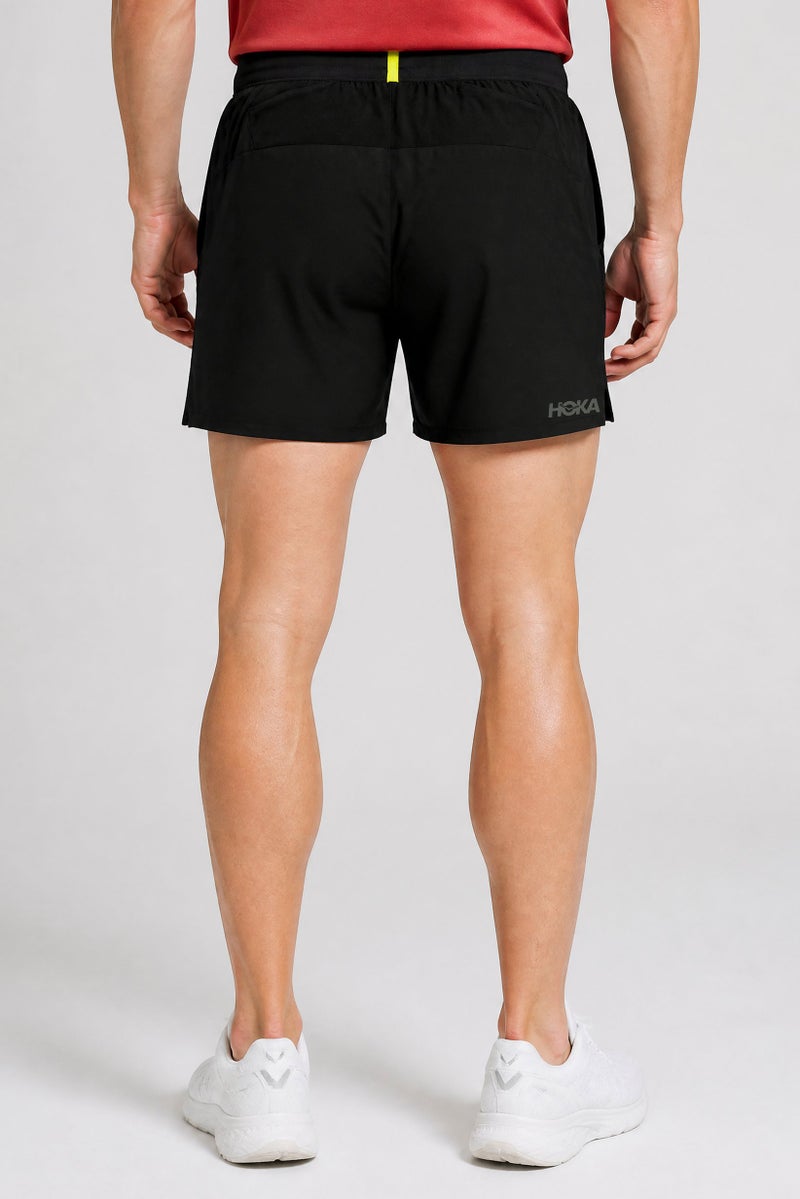 Hoka Men Sportswear Fit 7 Inseam Training Shorts, Black - Image 4