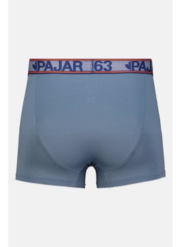 Pajar Men 3 Pieces Brand Logo Boxer Brief, Blue Combo  - Image 4