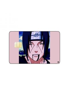 PRINTED BANK CARD STICKER Itachi Uchiha From Naruto Anime