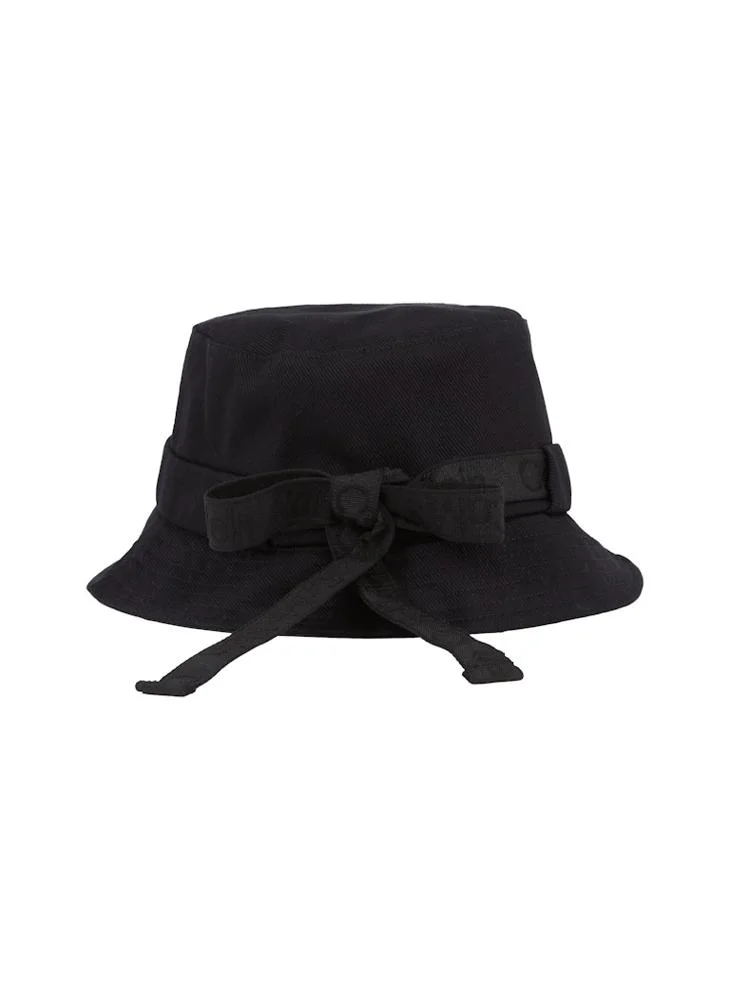 CALVIN KLEIN Back Tie Twill Bucket Hat