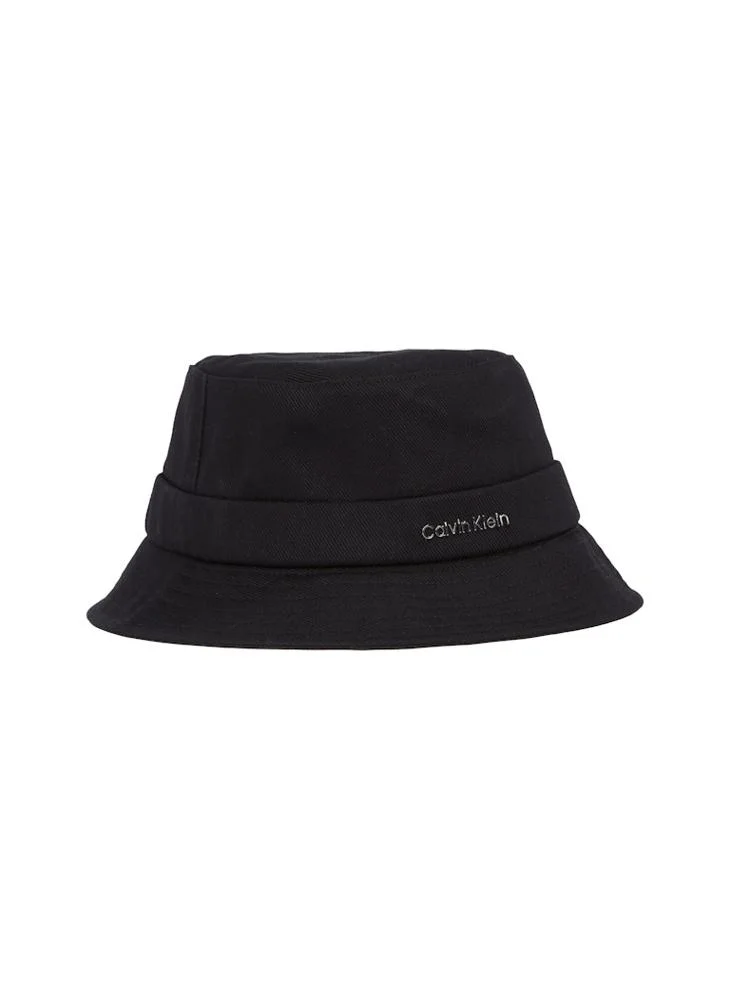 CALVIN KLEIN Back Tie Twill Bucket Hat