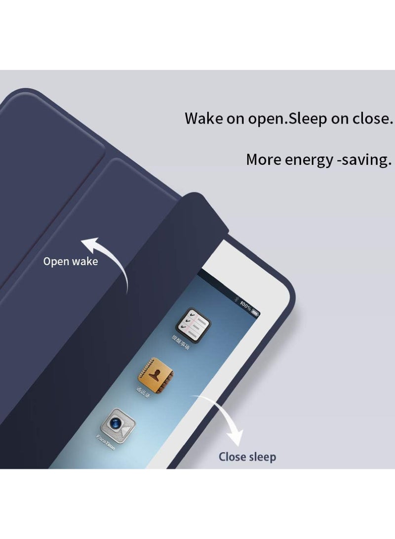 روك بو حافظة لجهاز iPad mini 5/4 مقاس 7.9 بوصة (2019/2015) مع حامل قلم، غطاء حامل لوحي ناعم الملمس، إيقاظ/سكون تلقائي لجهاز iPad mini 4/5 مقاس 7.9 بوصة (طراز 2015/2019 A1538 A1550 A2133 A2124 A2125 A2126) - Image 3