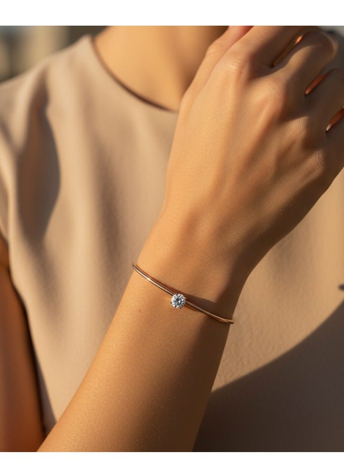 Liu Jo Beaut Rosegold Bangle - Image 2