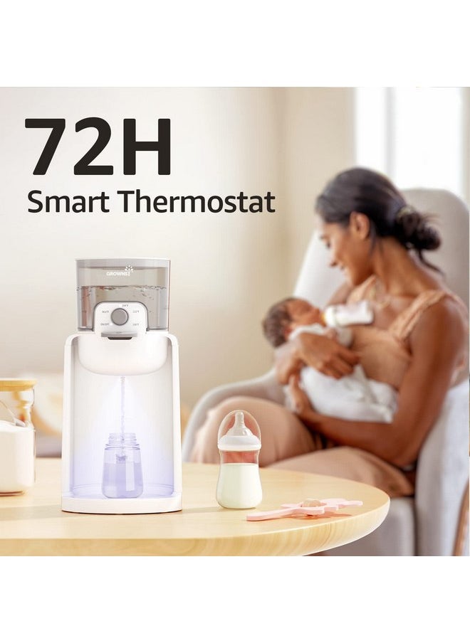 GROWNSY - GROWNSY Instant Baby Bottle Warmer, Precise 4 Temperatures Control | Night Light, Midnight Feeding | Warm Water Dispenser for Formula in Seconds | 72H Smart Thermostat, Easy Keep Warm - Image 1