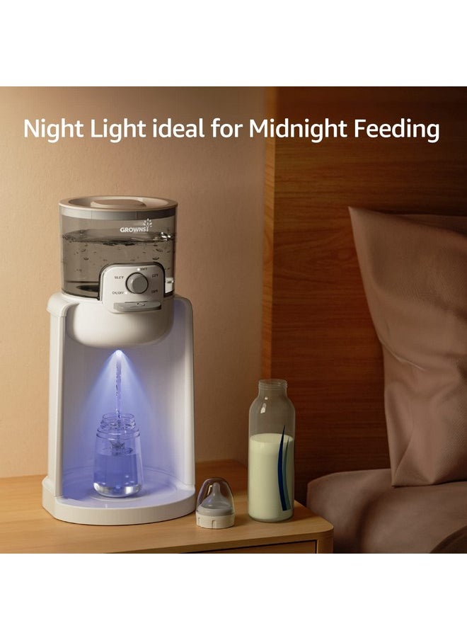 GROWNSY - GROWNSY Instant Baby Bottle Warmer, Precise 4 Temperatures Control | Night Light, Midnight Feeding | Warm Water Dispenser for Formula in Seconds | 72H Smart Thermostat, Easy Keep Warm - Image 1