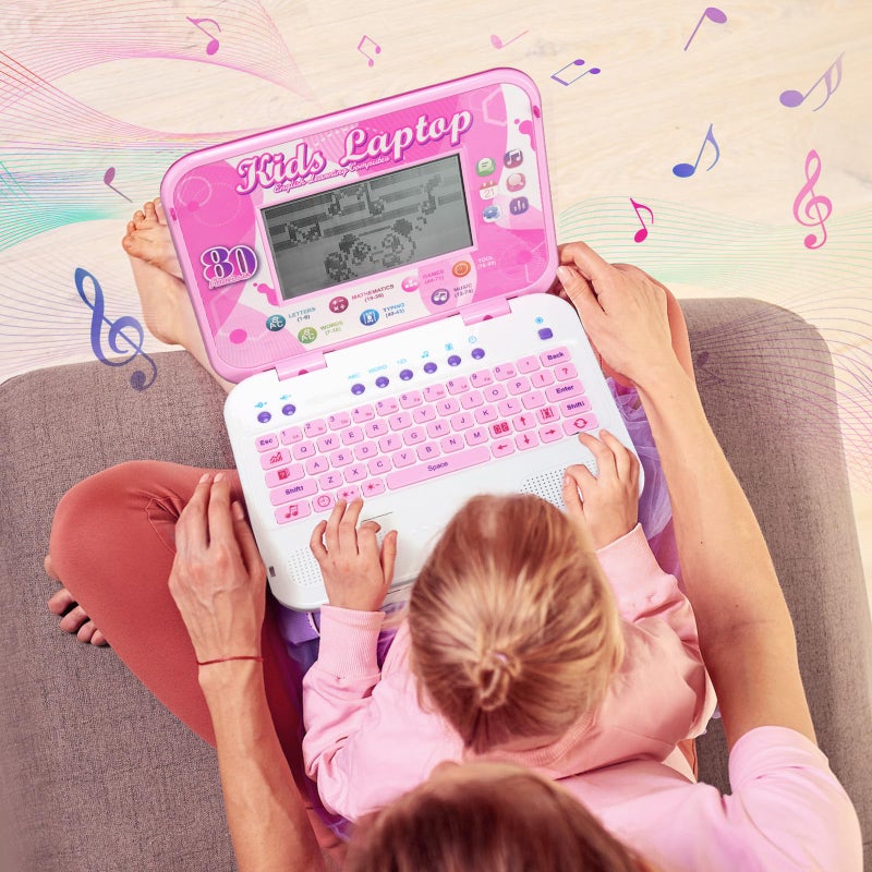 Leshitian Kids Laptop  80 Learning Activities With 7 Inch Large Screen  Educational Learning Computer For Kids Ages 5+ - Image 5