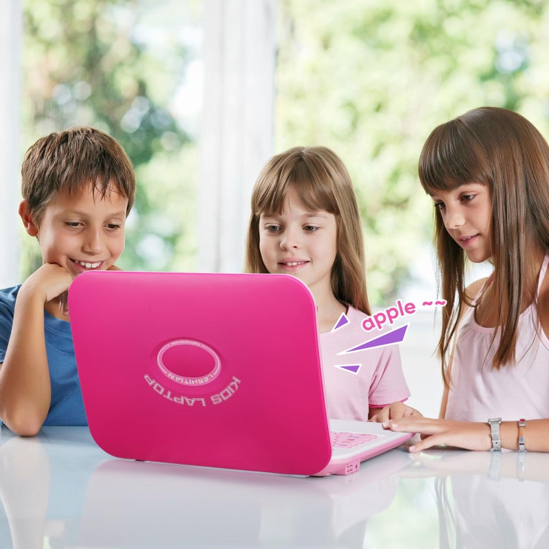 Leshitian Kids Laptop  80 Learning Activities With 7 Inch Large Screen  Educational Learning Computer For Kids Ages 5+ - Image 4
