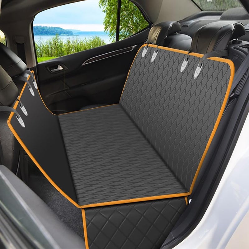 1 Pcs Rear Seat Pet Mats for Volkswagen VW Atlas 7-Seater 2018 2019 2020 2021 2022 2023 2024 2025, Durable Nonslip Easy to Clean Dogs Seat Cover Waterproof Scratch Proof Pet Seat Protector Mat - Image 1