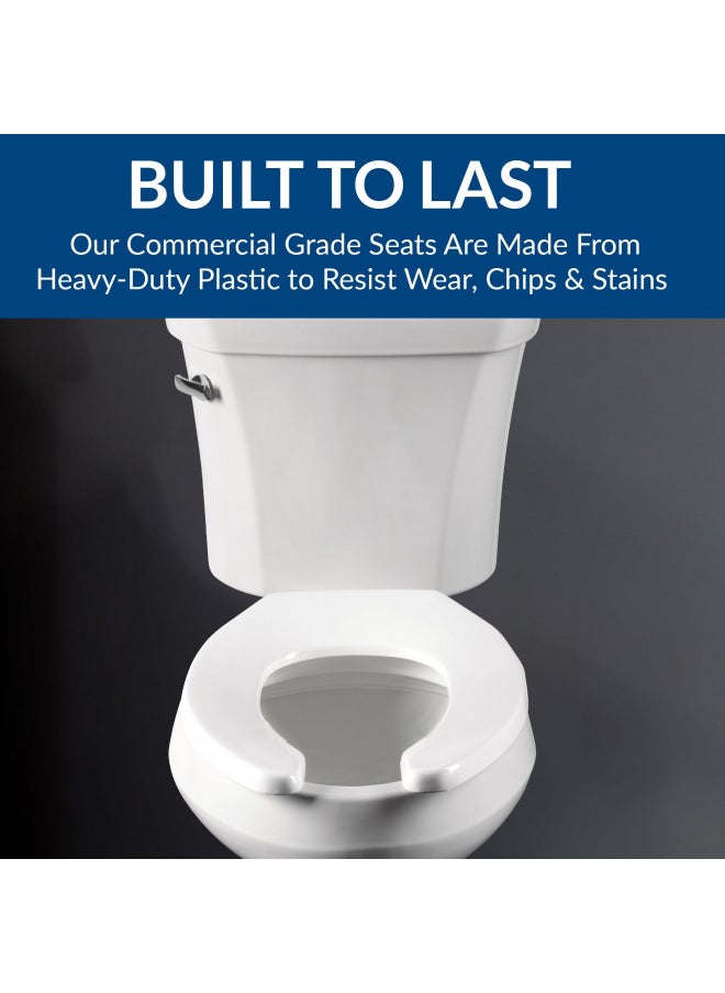 BEMIS 75 000 Commercial Open Front Toilet Seat with Cover, ROUND, Plastic, White - pzsku/Z5270FB5BCE4E5C40F11DZ/45/_/1731078165/c9de6b23-5982-4e15-8d81-a9ecea17e71d