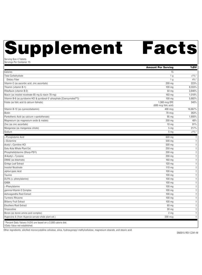 Source Naturals ساورس ناتشورالز هاير مايند، مع فوسفاتيديلسيرين - 60 قرص - Image 4