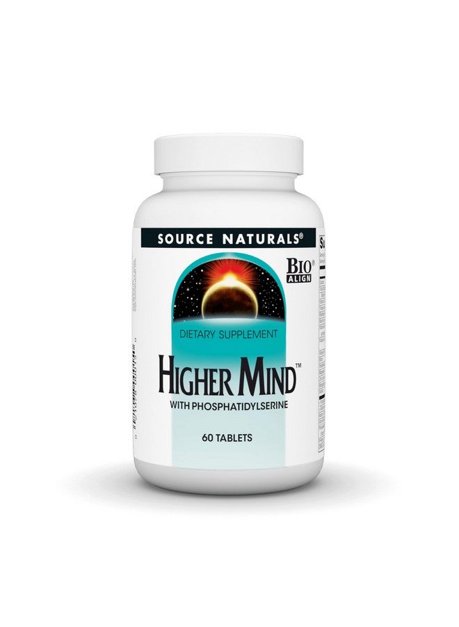 Source Naturals ساورس ناتشورالز هاير مايند، مع فوسفاتيديلسيرين - 60 قرص - Image 1