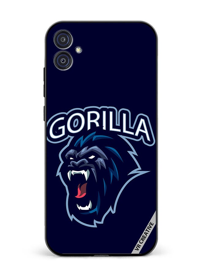 VR CREATIVE Protective Case Cover For Samsung Galaxy M04/F04 Gorilla Design Multicolour - Image 1