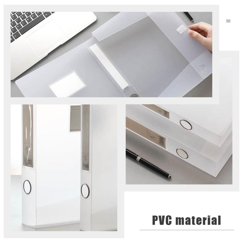 A4 Document File Box 2 Pack 5 5cm Thick Desktop Magazine Holder Office Storage Case - Image 5
