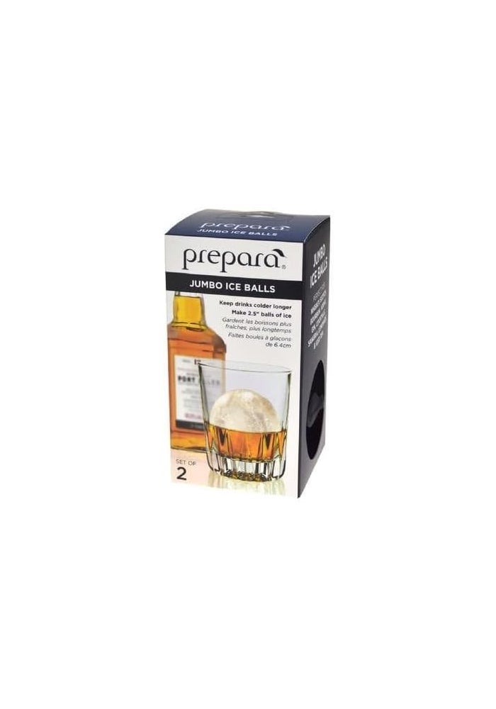 Prepara Jumbo Ice Ball Maker Set of 2 - Image 5
