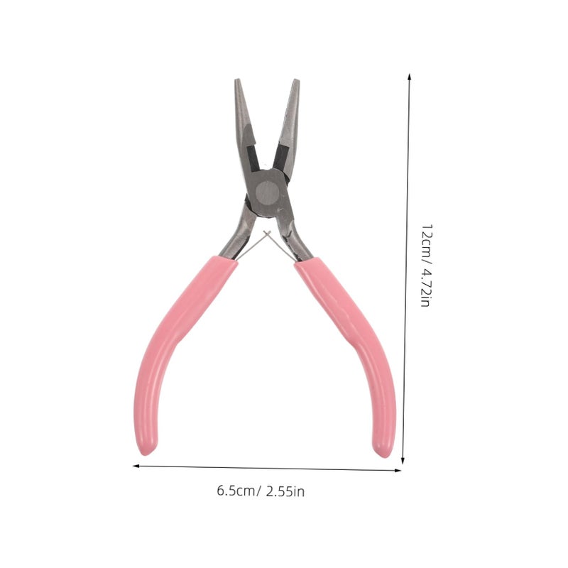 Precision Mini Jewelry Pliers Tool Non Serrated Jaws for Crafting Shaping Small Components - Image 3