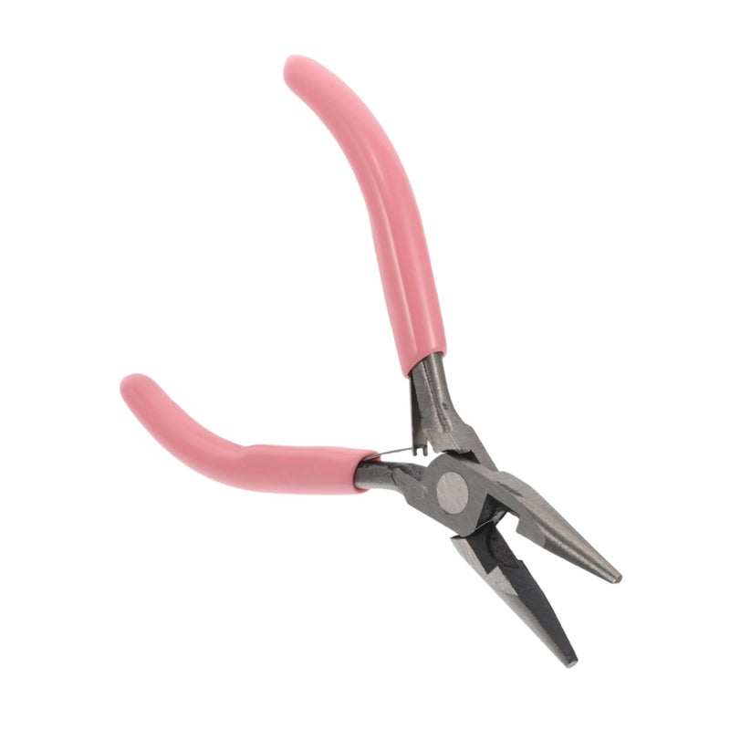 Precision Mini Jewelry Pliers Tool Non Serrated Jaws for Crafting Shaping Small Components - Image 2