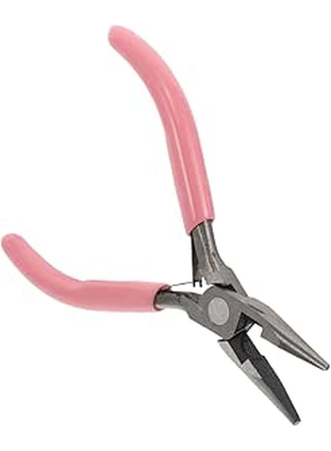 Precision Mini Jewelry Pliers Tool Non Serrated Jaws for Crafting Shaping Small Components - Image 1