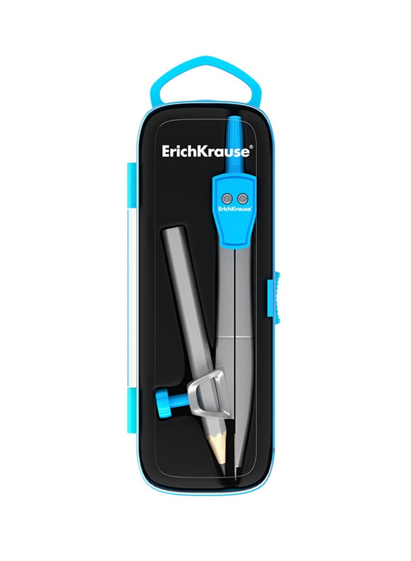 ErichKrause بوصلة معدنية قطعة واحدة مع قلم بألوان متنوعة - Image 1
