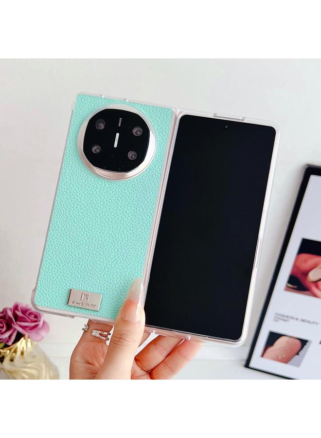 S-TOP Case For Huawei Mate X3 / X5 Transparent Edge Litchi Texture Phone Case - Image 2