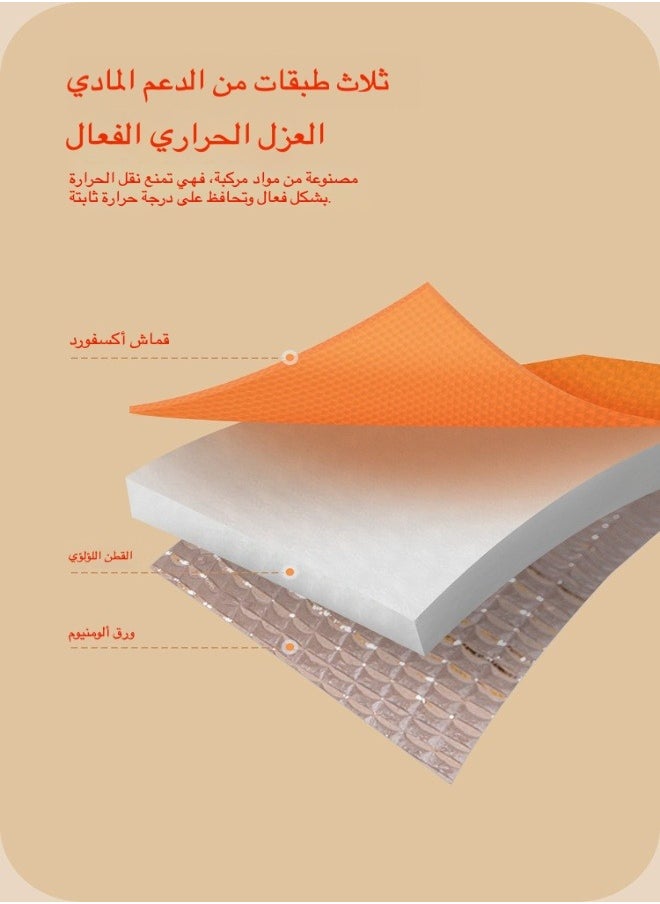 ماركة غير محددة حقيبة غداء معزولة حرارياً مقاس 25x22x15  - Image 5