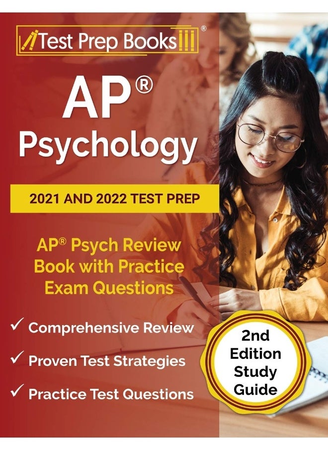 null - AP Psychology 2021 and 2022 Test Prep: AP Psych Review Book with Practice Exam Questions - Image 1