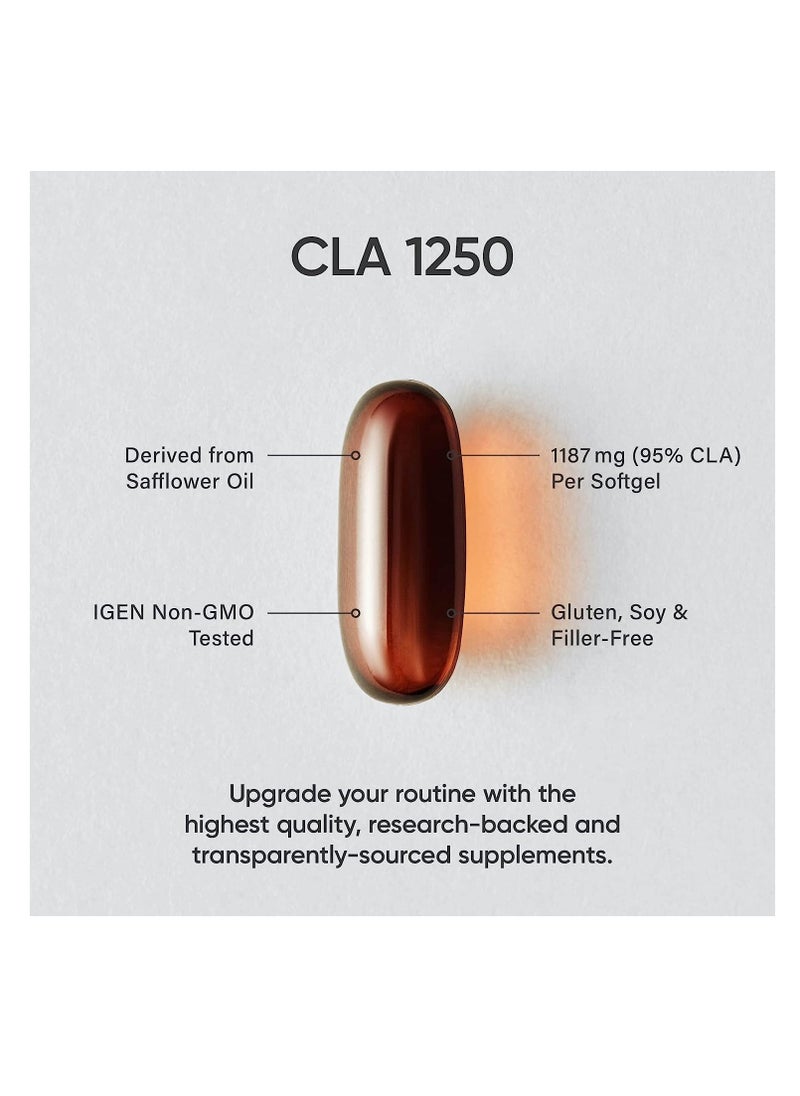 SPORTS RESEARCH - Sports Research  CLA 1250 mg 180 Softgels  Supplement for Men and Women - Image 1