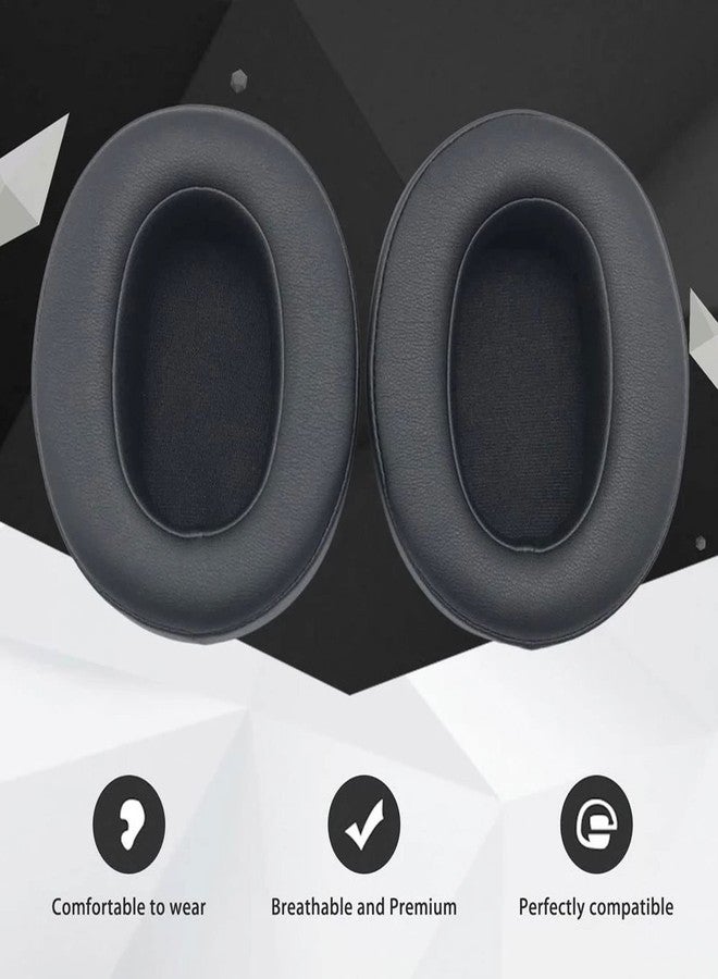Actpe Earpads for Sony WH-XB900N Replacement Ear Cushion Pads with Protein Leather and Memory Foam for Sony WHXB900N Headphones ONLY, Black - Image 3